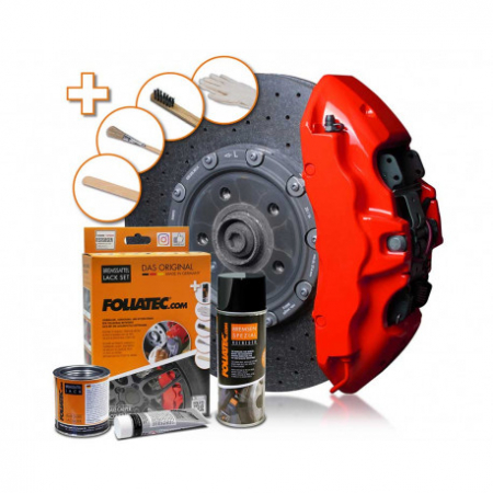 Tuning Auto - Vopsea etrieri rosie, Foliatec Performance Red, Foliatec