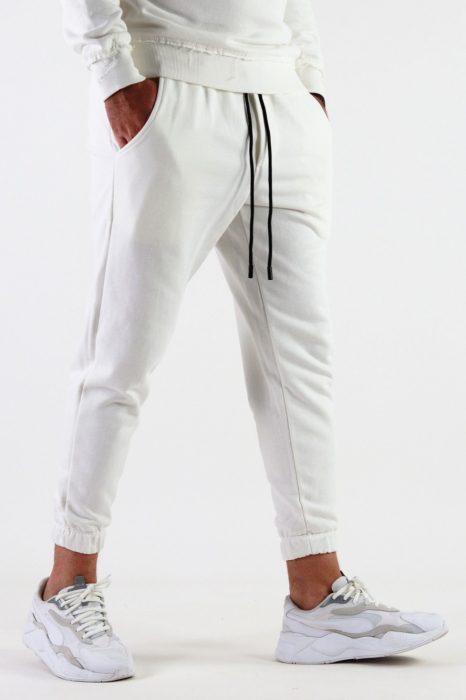 Pantaloni Barbati bumbac White [2]
