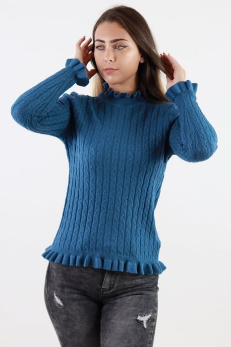 Pulover femei tricot cu striatii [2]