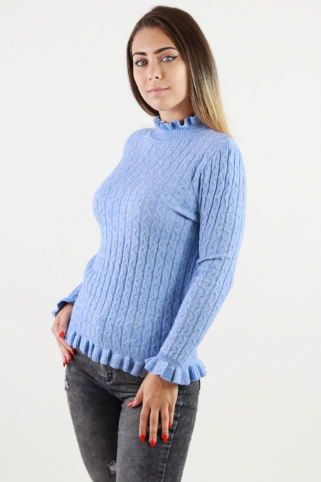 Pulover femei tricot cu striatii [2]