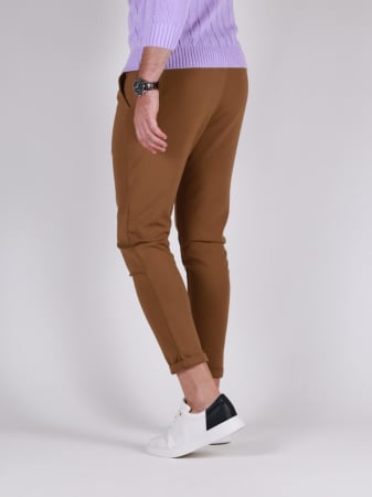 Pantaloni barbati stretch camel [8]