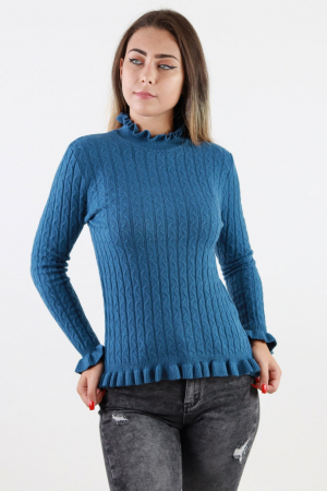 Pulover femei tricot cu striatii [0]