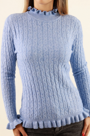 Pulover femei tricot cu striatii [5]