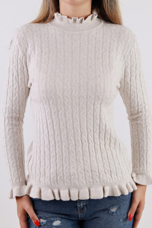 Pulover femei tricot cu striatii [5]