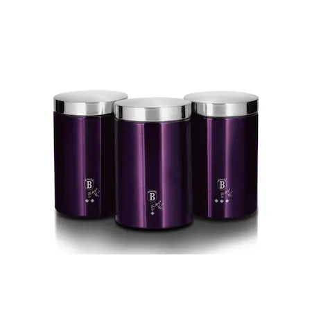 Set 3 recipiente Purple Eclipse Berlinger Haus BH 6827