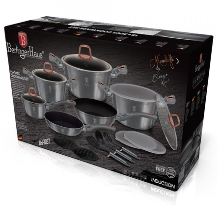 Set oale si tigai marmorate 18 piese Moonlight Edition Berlinger Haus BH 7037 [2]