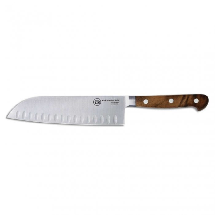 Cutit de legume santoku 18 cm inox HRC 58 Tessin Carl Schmidt Sohn 036744