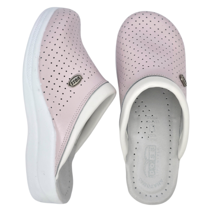 100-261 -es női Doss bőr papucs - rózsaszín [5]