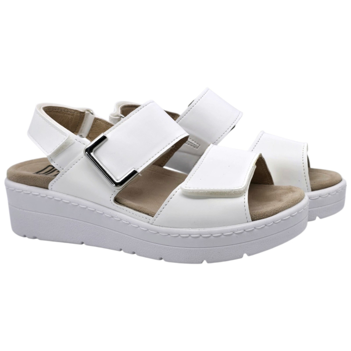10016 -os női Dr Feet bőr papucs - púder rózsaszín [2]