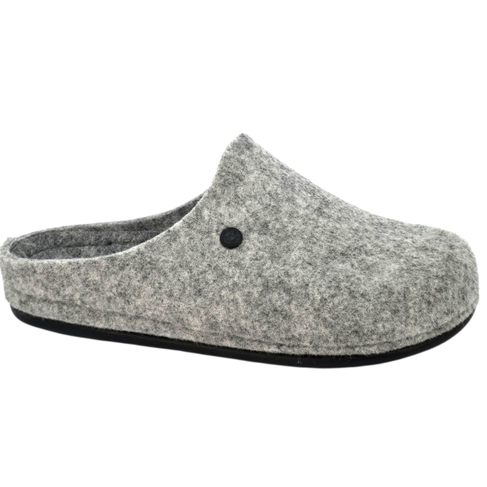 104 -es női Dr Feet gyapjú papucs - szürke [1]
