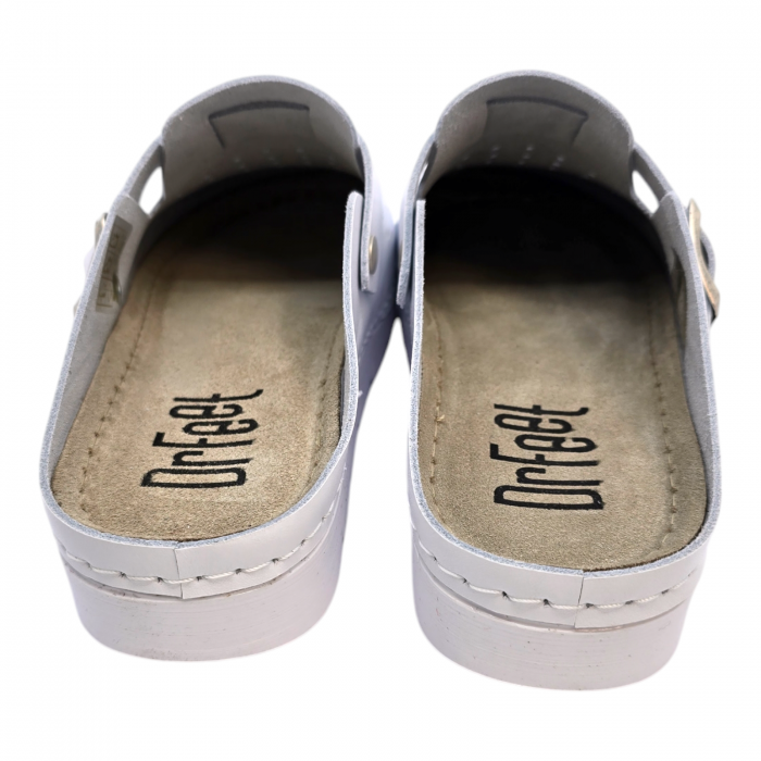 1100 noi Dr Feet bor papucs - feher [3]