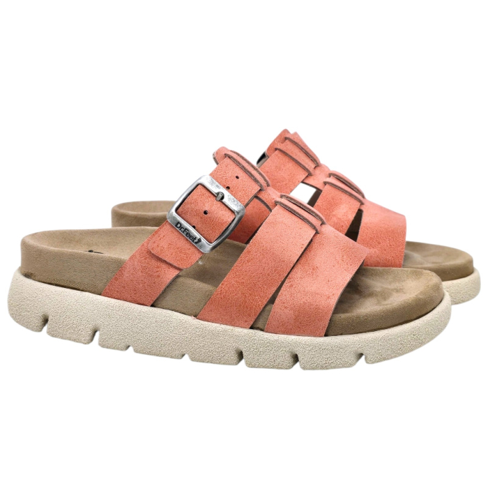 16030 -as női Dr Feet bőr papucs - halvány zöld [2]
