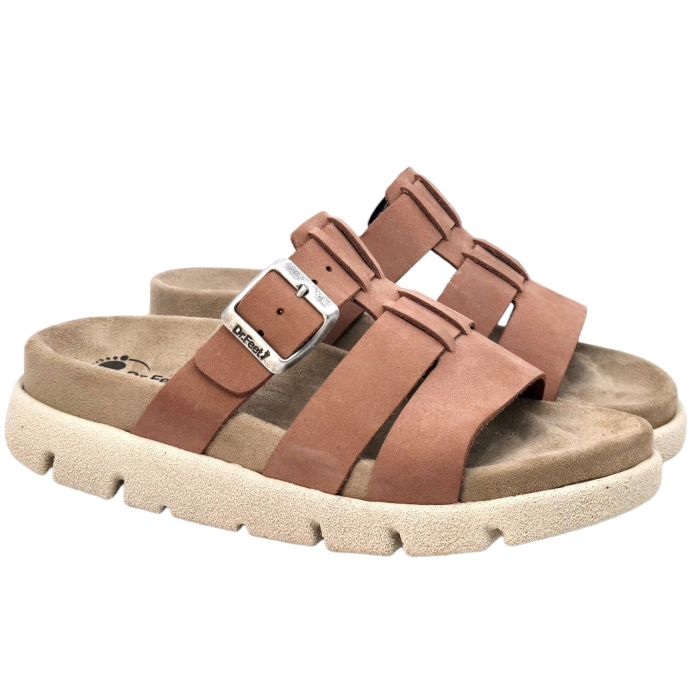 16030 -as női Dr Feet bőr papucs - halvány zöld [2]