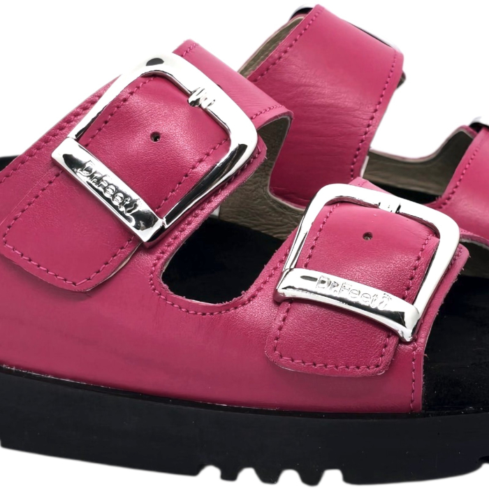 16033 -as női Dr Feet bőr papucs - pink [3]