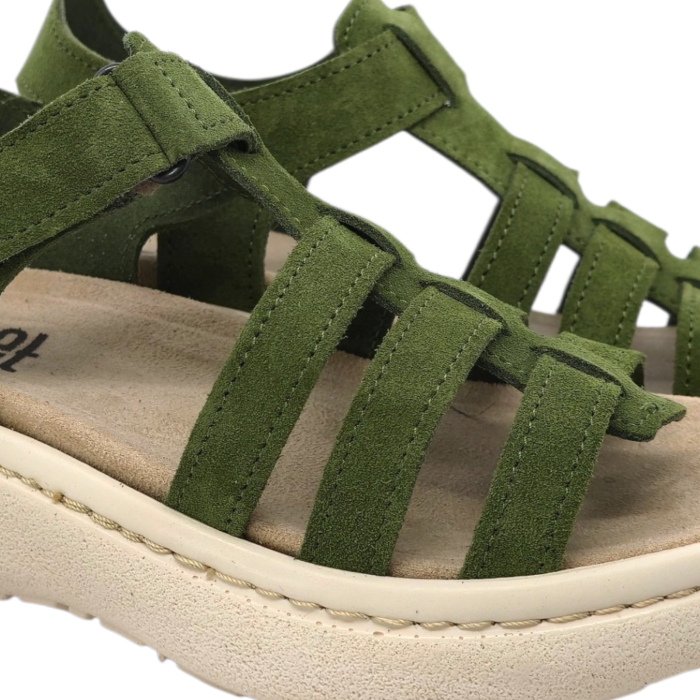 18000 -es női Dr Feet bőr papucs - menta zöld [3]