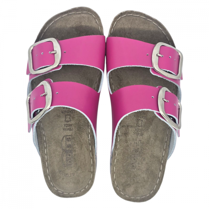 298 -as női Doss bőr papucs - pink [3]