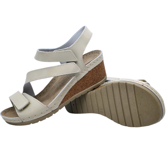 317 -es női Doss szandál - bézs [3]