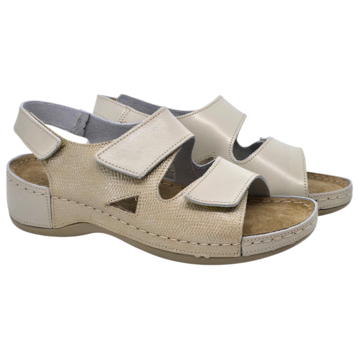 338 -es Doss női szandál - bézs [2]