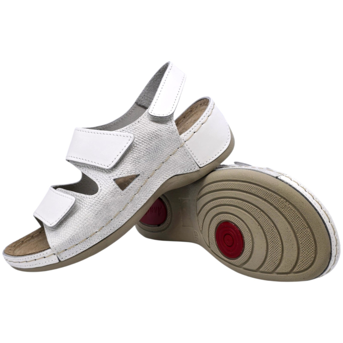 388 -as Doss női szandál - fehér [3]