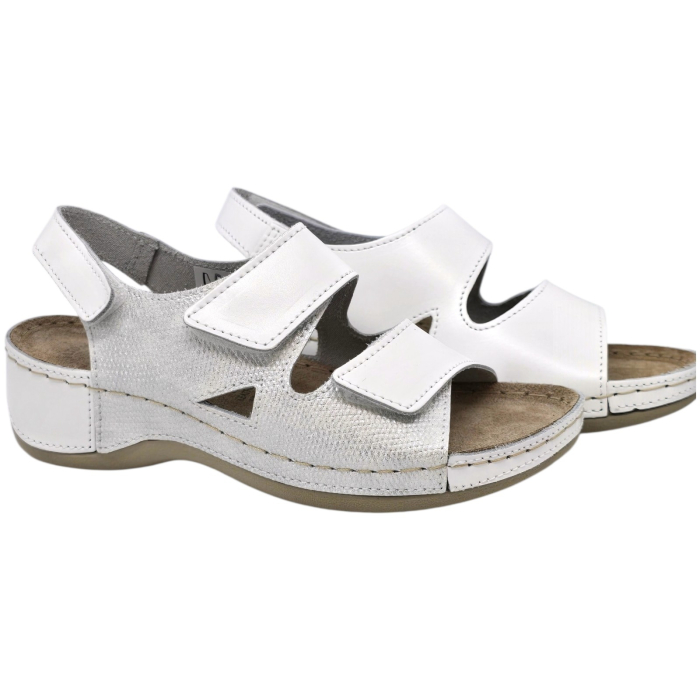 388 -as Doss női szandál - fehér [2]