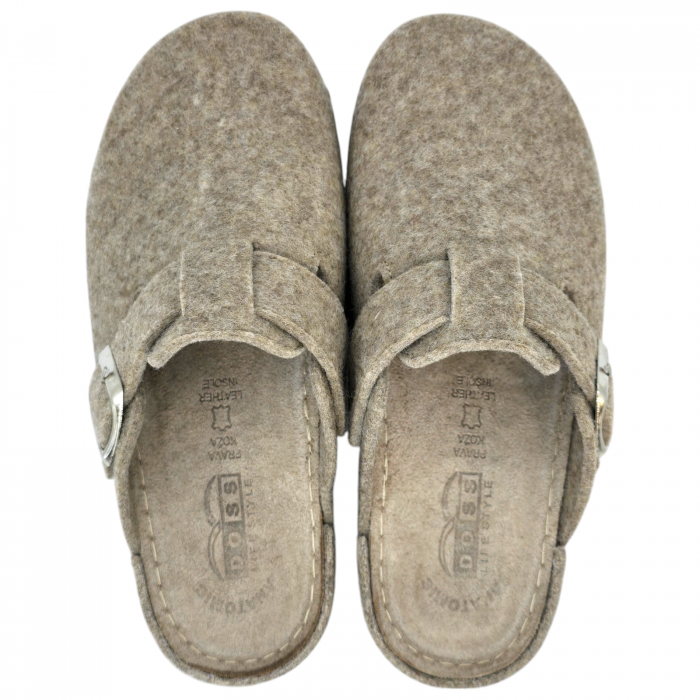 447 -es női Doss gyapjú papucs - beige [4]