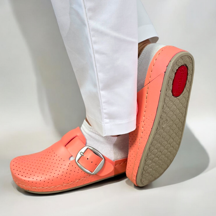 526 -es női Doss bőr papucs - mangó [5]