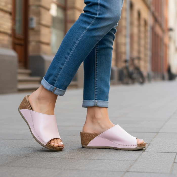 543 -as Doss női papucs - rózsaszín [4]