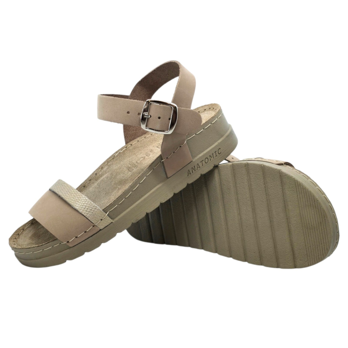 599 -es Doss női szandál - világos barna [3]