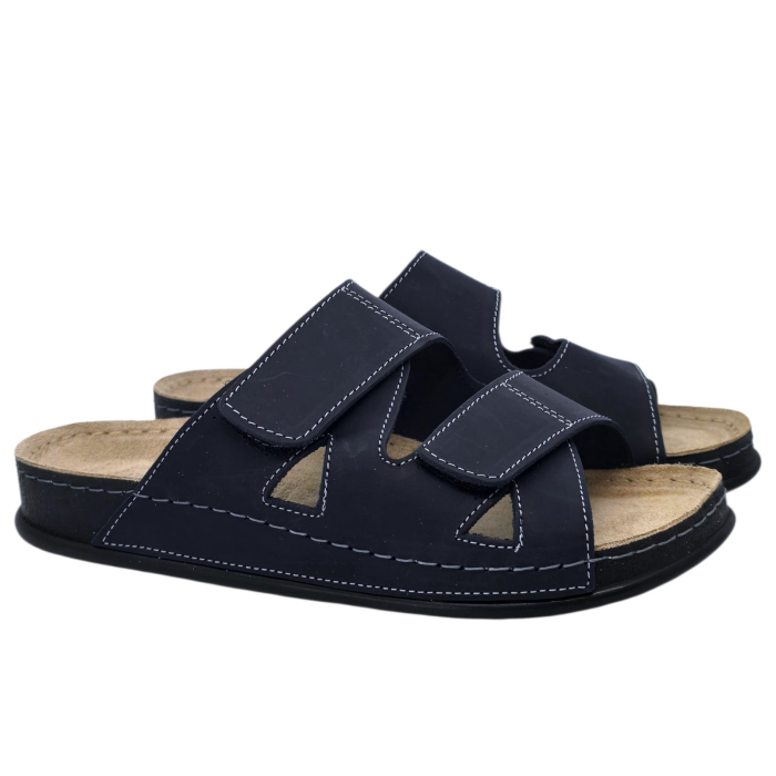 608 -as Doss férfi papucs - kék [2]