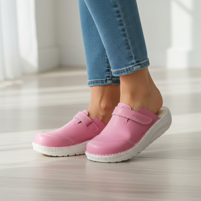 6272 -es női Piumetta gördülő talpú klumpa - rózsaszín [4]