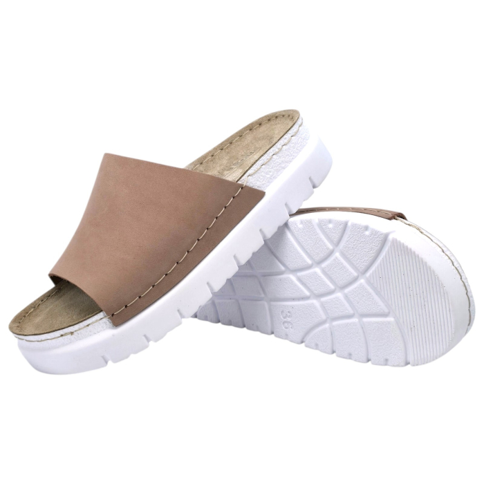 693 -as Doss női papucs - nude rózsaszín [3]