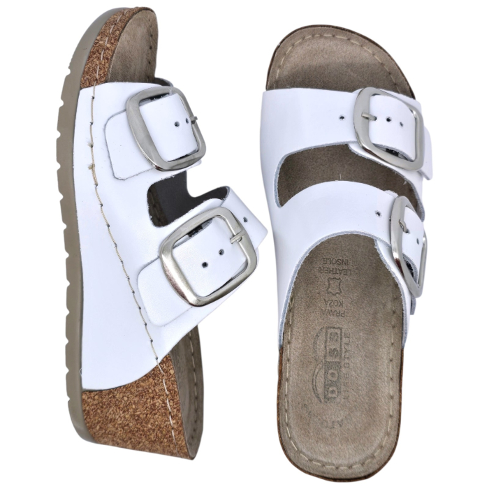 694 -es Doss női papucs - fehér [4]