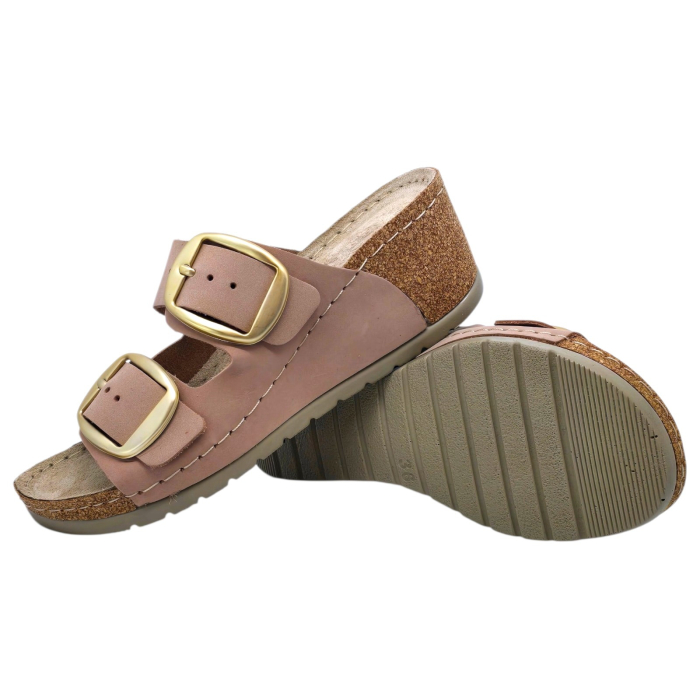 695 -ös Doss női papucs - nude rózsaszín [3]