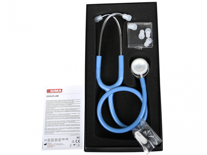 Evolve Turquoise fonendoszkóp - shiny head edition [2]