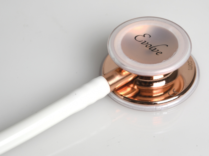 Evolve White fonendoszkóp - rose gold head edition [2]