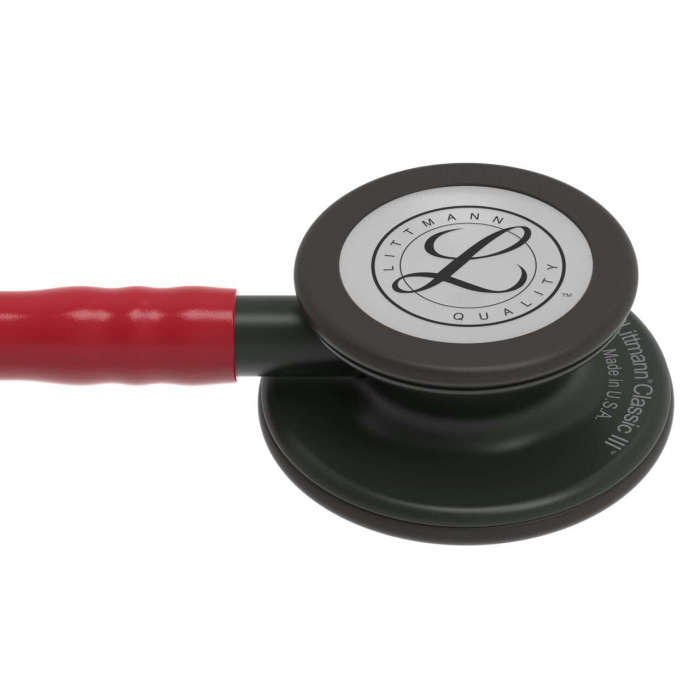 Littmann Classic 3 fonendoszkóp - burgundy black finish [2]