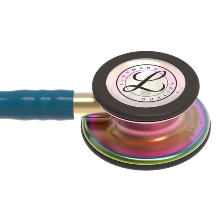 Littmann Classic 3 fonendoszkóp - caribbean blue rainbow  (32313) [2]