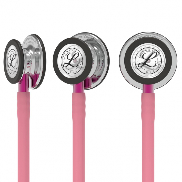 Littmann Classic 3 fonendoszkóp - mirror pearl pink [3]