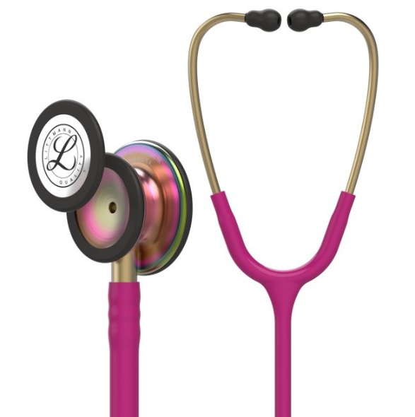 Littmann Classic 3 fonendoszkóp - raspberry rainbow [3]