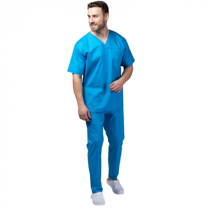 Műtös együttes COOL unisex - türkíz kék [2]