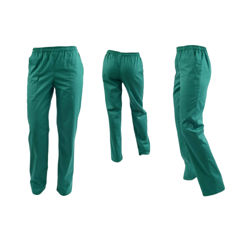 Unisex orvosi nadrág - műtös zöld [1]