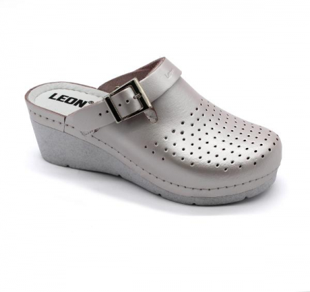 Női csukott papucs - Leon - 1000 - es noi leon bor papucs - perla