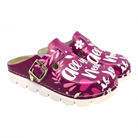 1100 noi Dr Feet bor papucs - All you need is love [1]