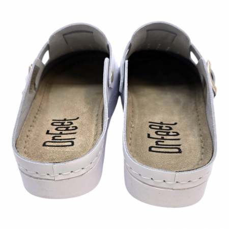 1100 noi Dr Feet bor papucs - feher [2]