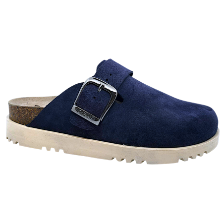 Csukott klumpa - 16202 noi Dr Feet bor papucs - sotet kek