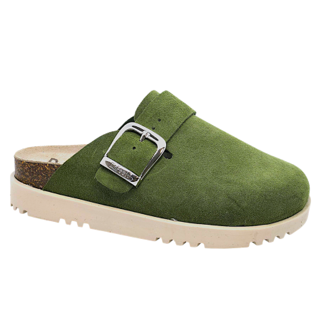 Csukott klumpa - 16202 noi Dr Feet bor papucs - zold