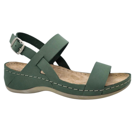 Lábbeli - 687 -es Doss női szandál - menta zöld