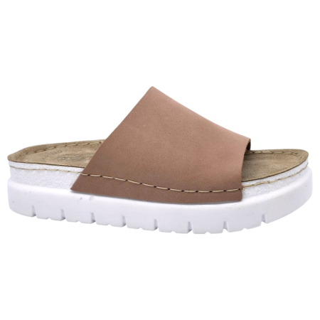 Lábbeli - 693 -as Doss női papucs - nude rózsaszín