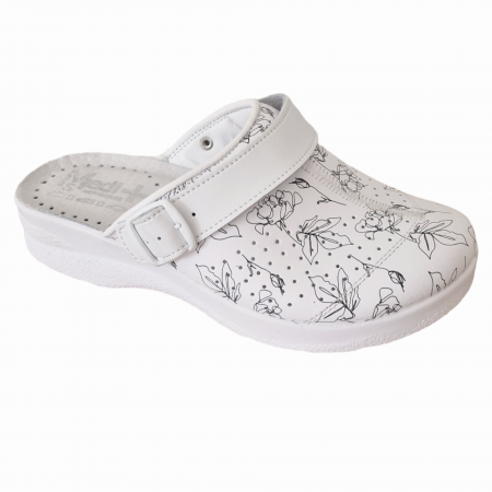 Női csukott papucsok - Medi+ - 812 sb Medi+ noi bor papucs - fiori virag