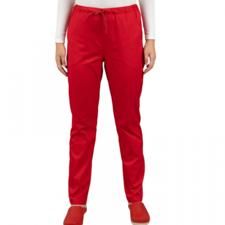 Orvosi ruhák - Clio unisex orvosi nadrág - piros STRECH